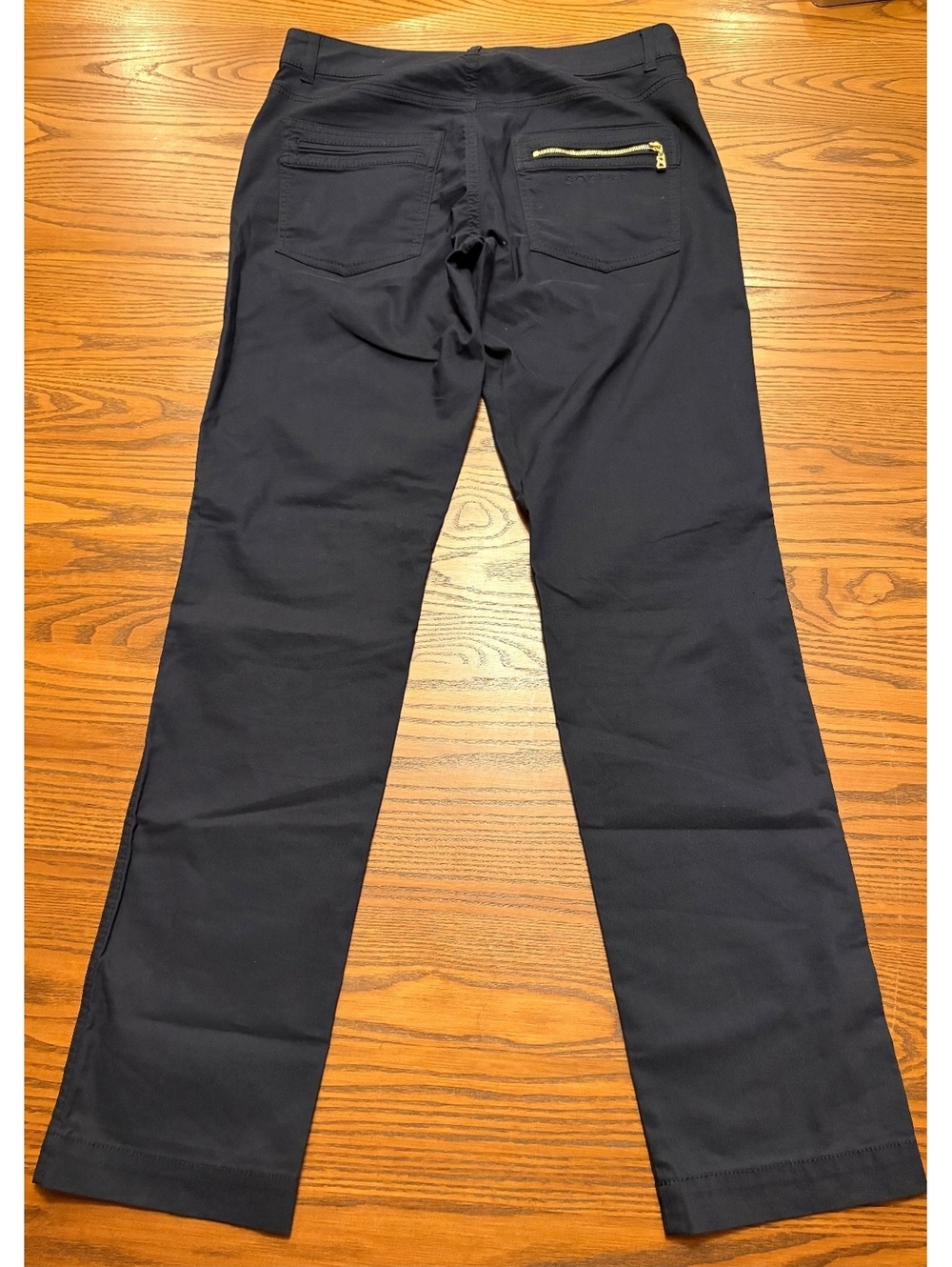 BOGNER Navy Blue Tech Fabric Straight Leg Pants Women's Size US 6 EU 36 - Picture 5 of 8